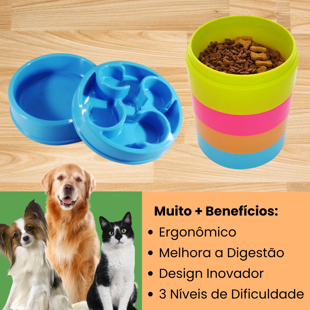 COMEDOURO EMPILHAVEL PETFOUR